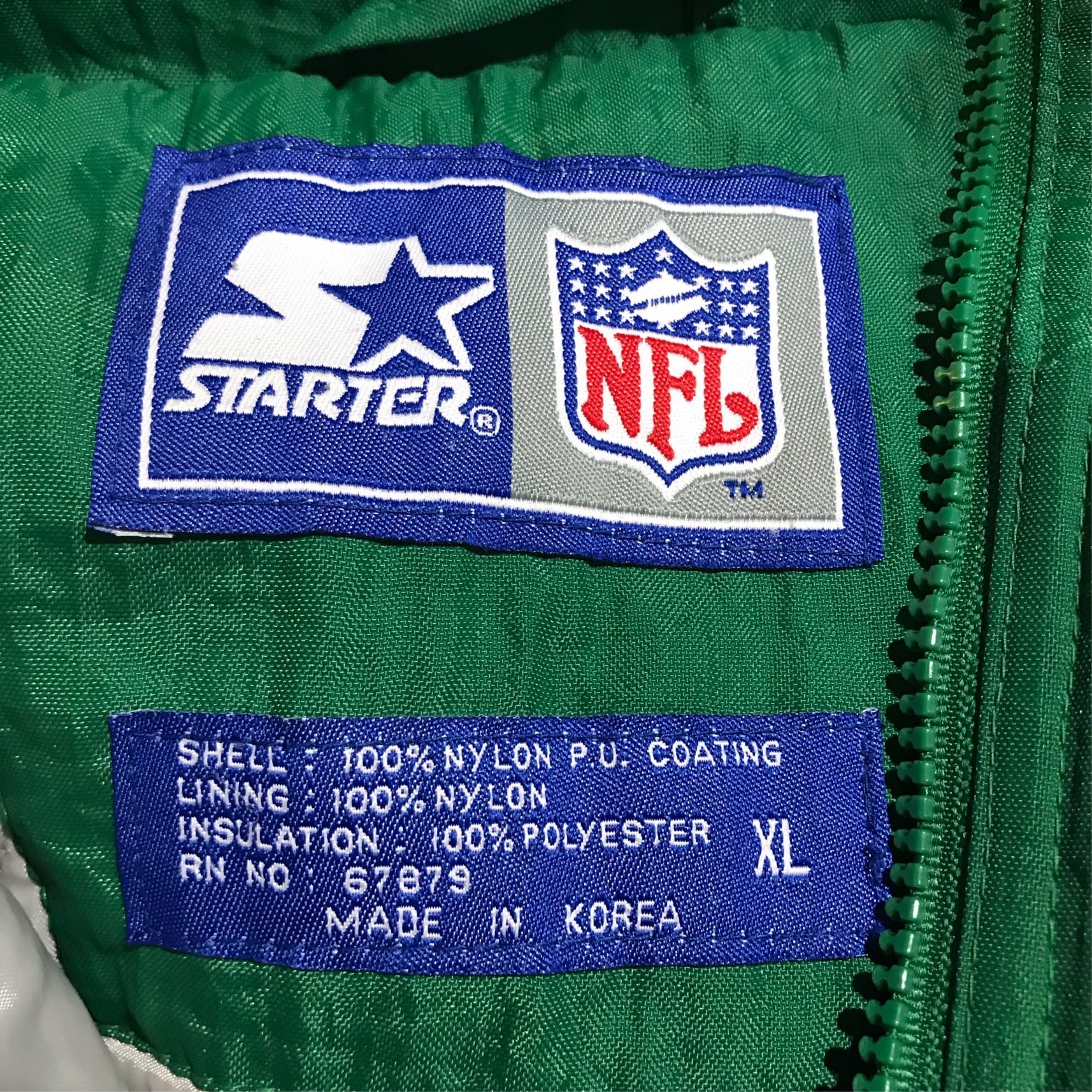 STARTER スターター NFL フィラデルフィア イーグルス ナイロン