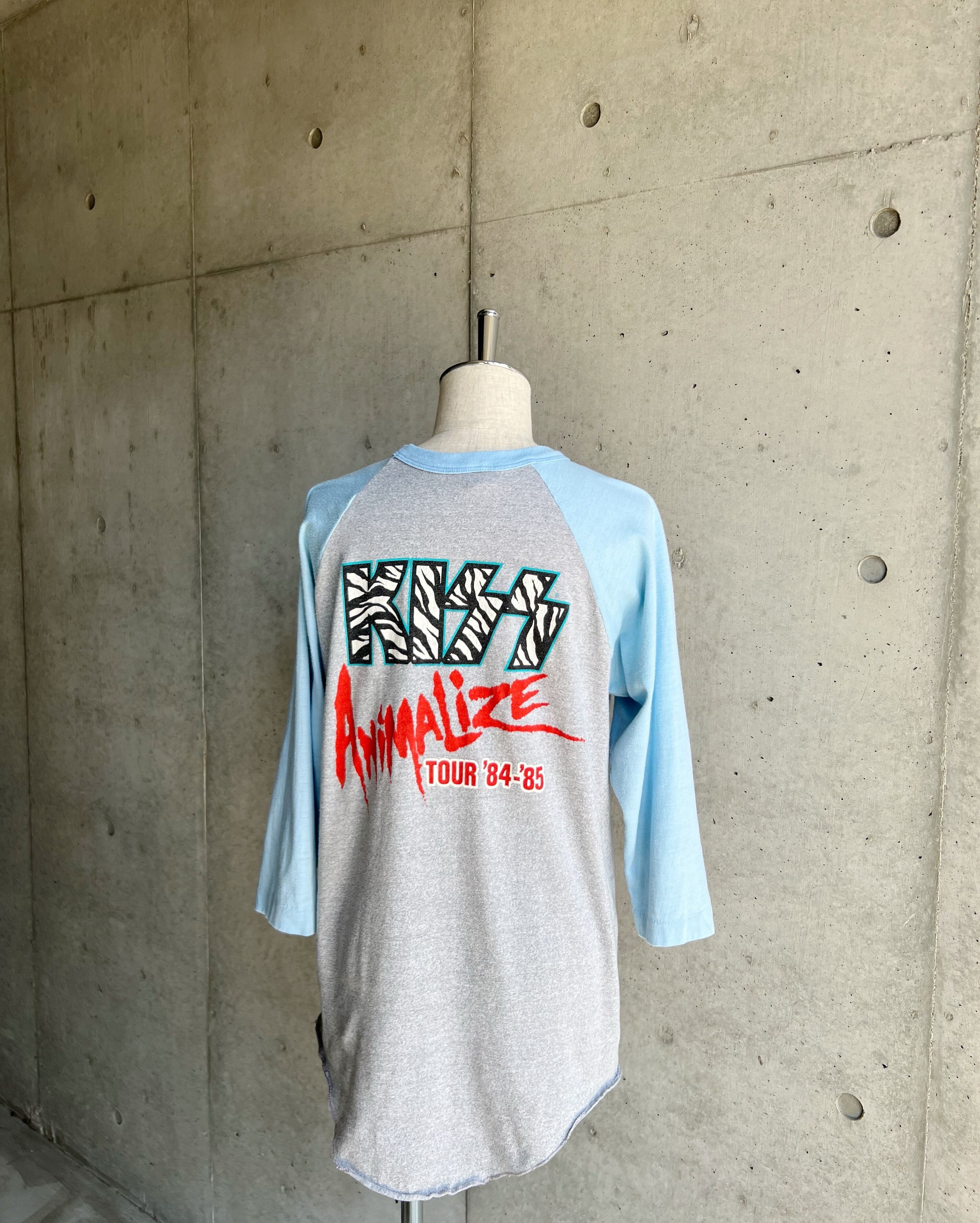 84s KISS ANIMALIZE TOUR ラグランTシャツ ヴィンテージ 【公式通販】