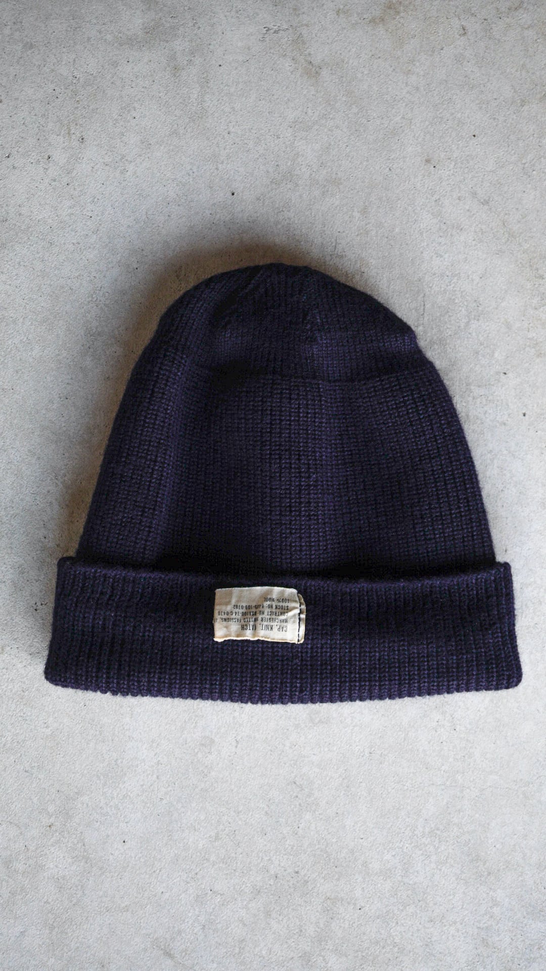 ジョーマッコイ WOOL WATCH CAP GRAY - ニットキャップ/ビーニー