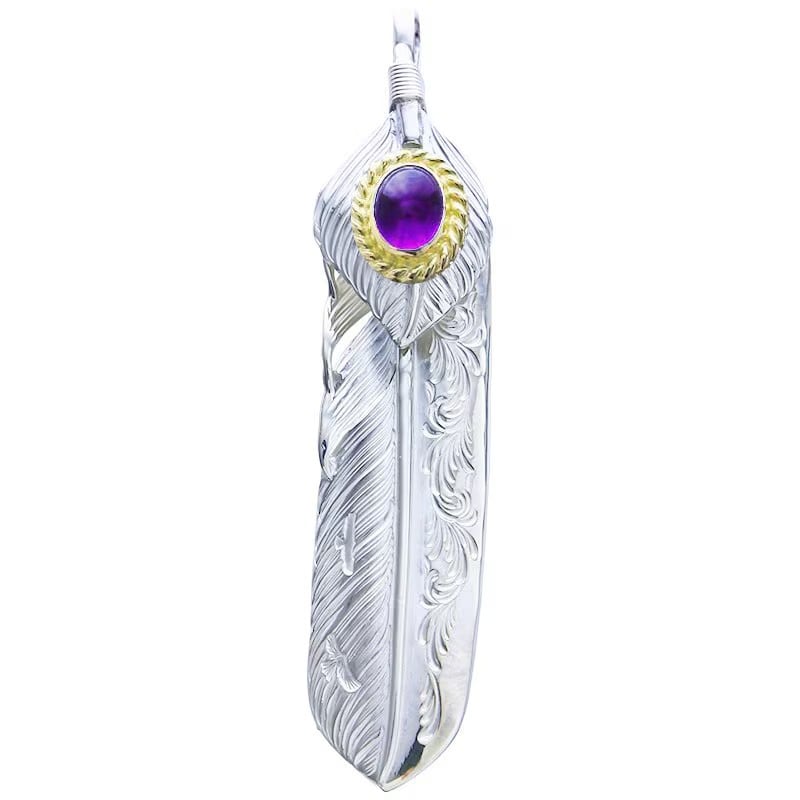 鷲見太郎 TAROWASHIMI L flight feather 在庫あり Taro Washimi 鷲見太郎 L flight feather 02 eagle claw