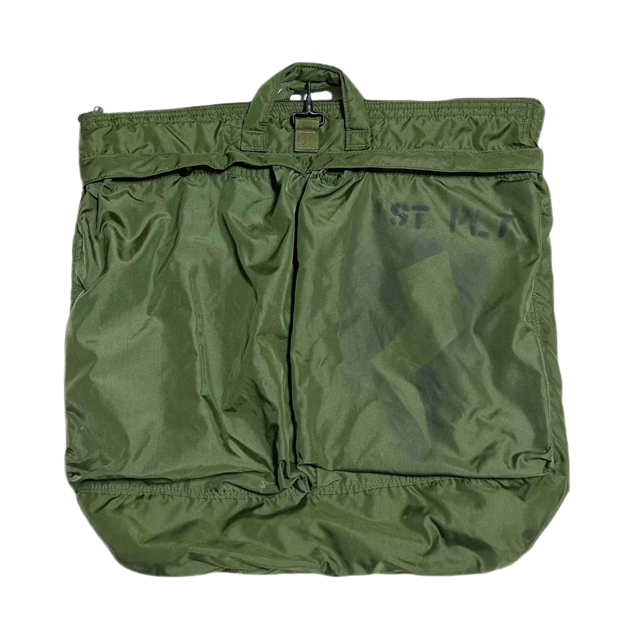 ステンシル 90s USAF フライヤー ヘルメットバッグ 1991 | BACK ステンシル 90s USAF フライヤー ヘルメットバッグ 1991 | BACK