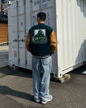 【XLARGE】OG LOGO VARSITY JACKET【エクストララージ】