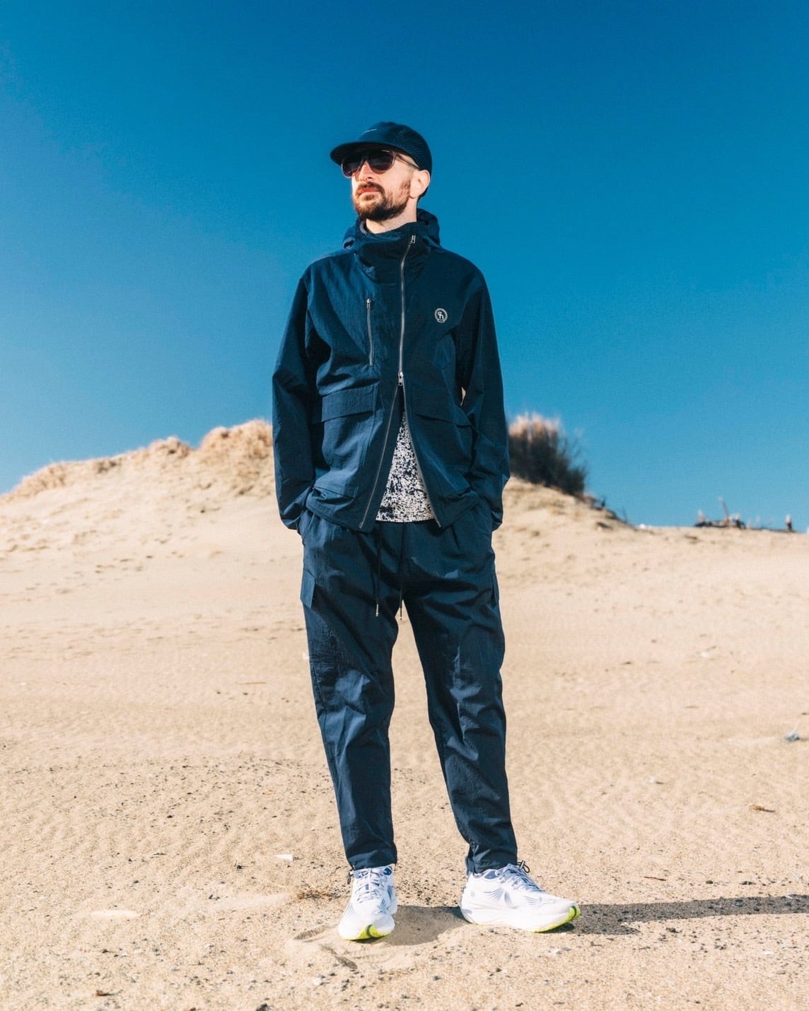 charbon LIMONTA D/WASHER NYLONセットアップ charbon / LIMONTA D/WASHER NYLON ZIP UP PARKA | 道がまっすぐ