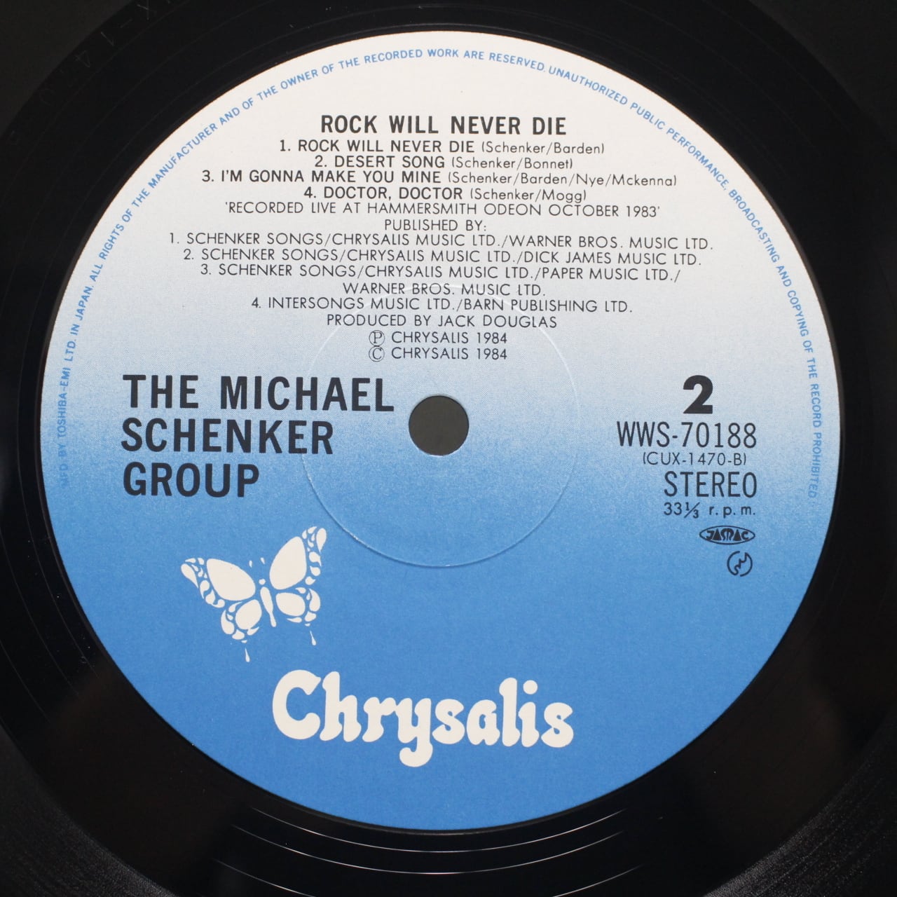 The Michael Schenker Group / Rock Will Never Die [WWS-70188] - 画像4