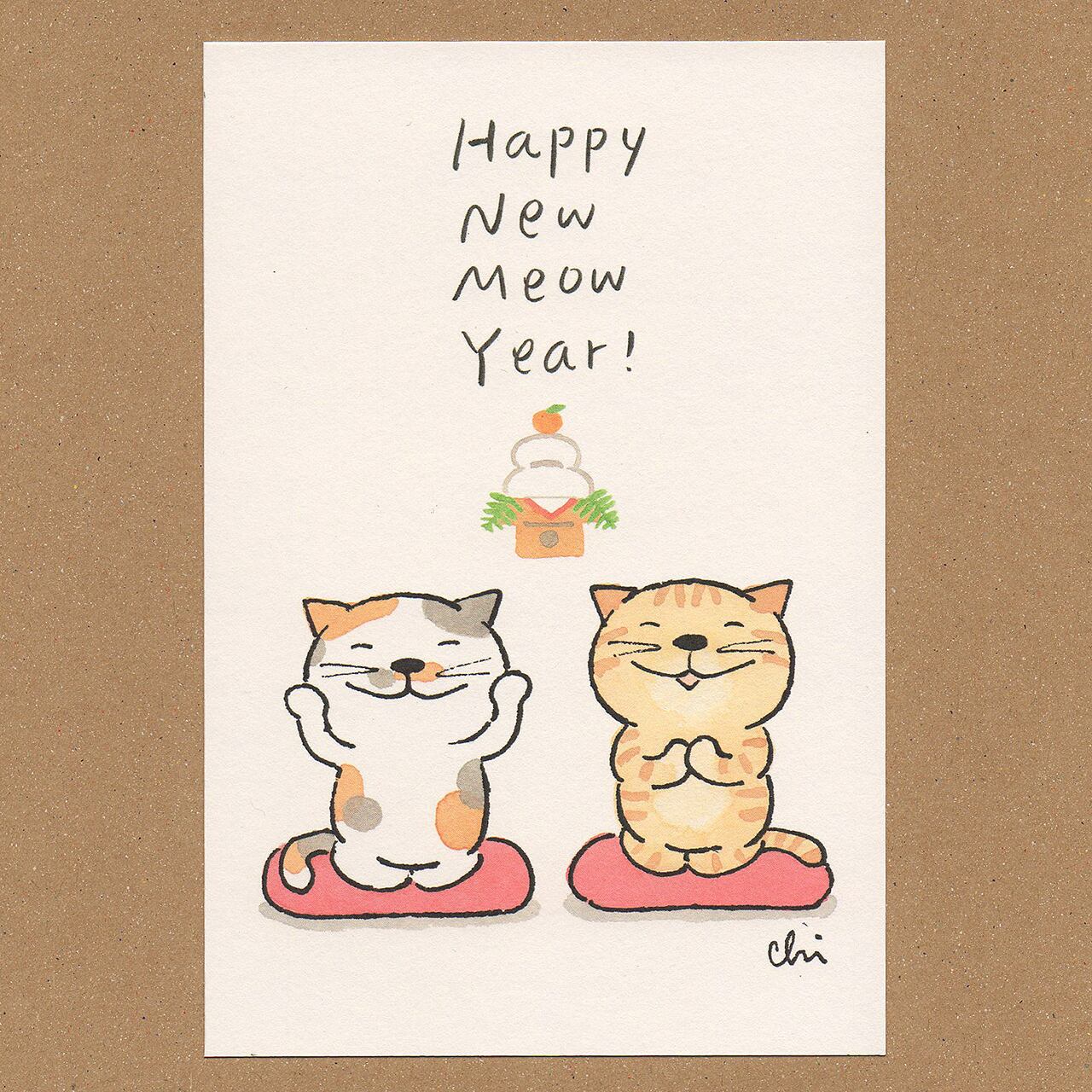 冬のポストカード［NWPC-29］冬支度 | necoya