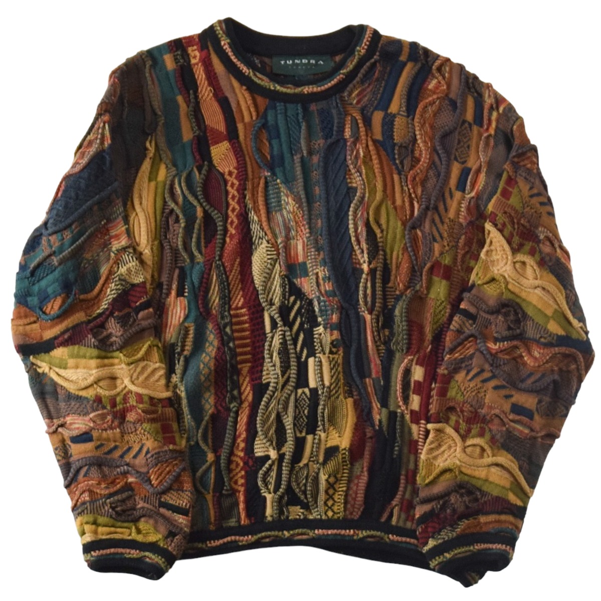 vintage tundra canada 3D design knit