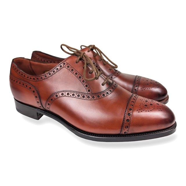 ★美品 E COX×EDIFICE 英国製 希少 高騰 革靴 ドレス 高級靴専門店 KING of SHOES