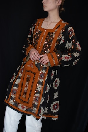 1970-80s Baluchistan embroidery dress