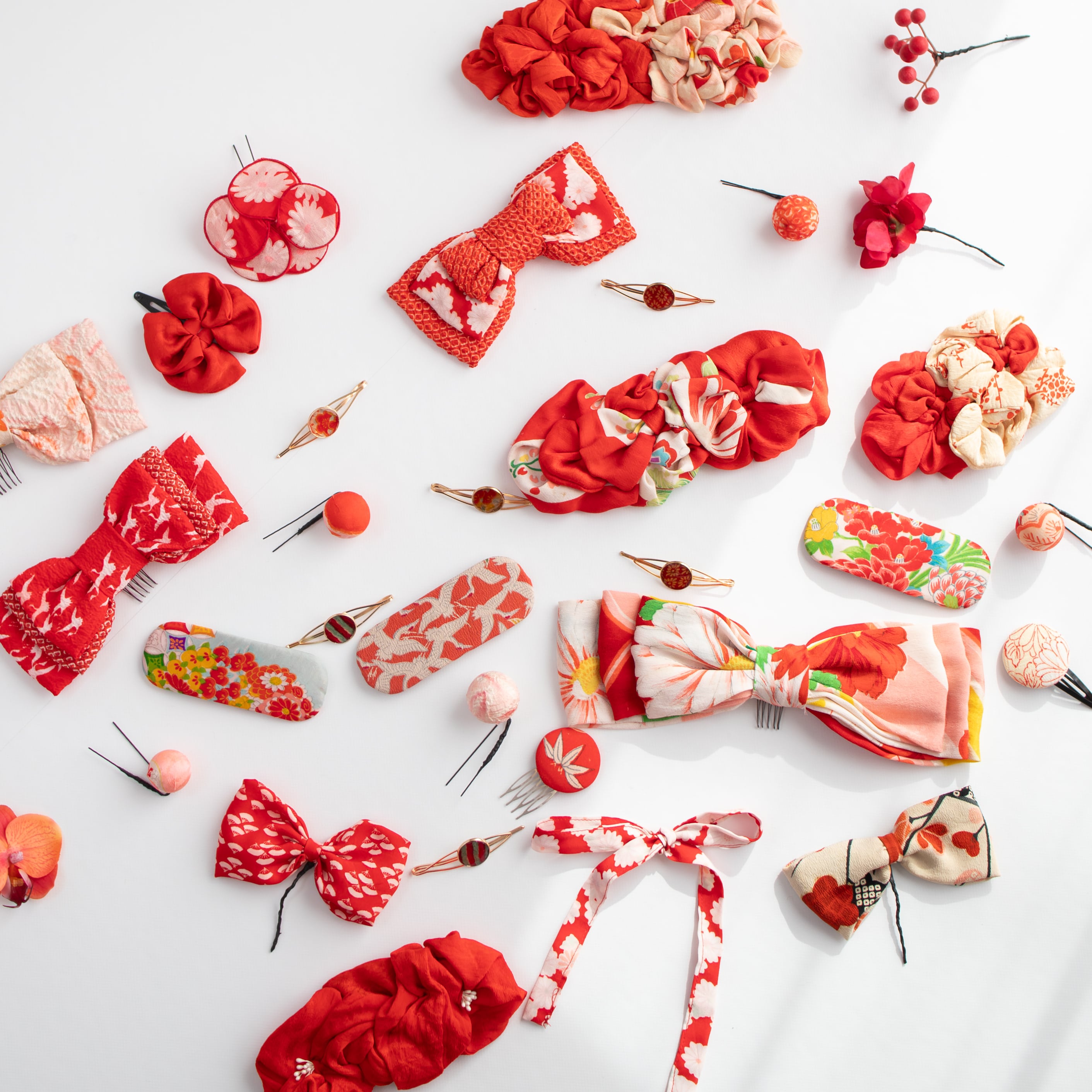 accessory髪飾り/手作り兵児帯※数量限定