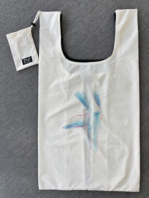 RunCycle Tote Bag by Tokyo Marathon 2025 Drawing Runner　 F +櫻庭 花恵