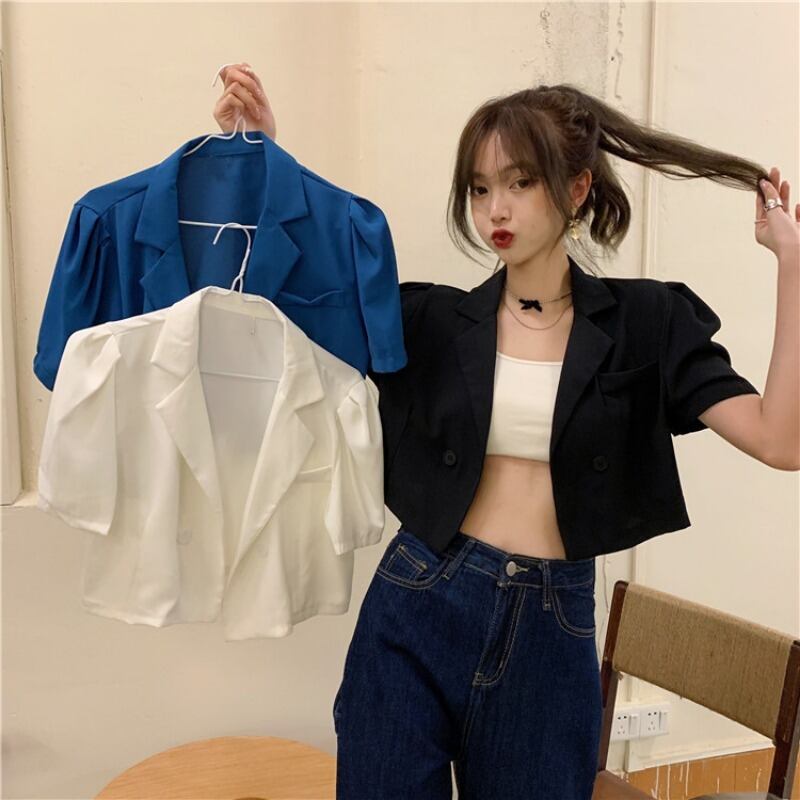 ジャケット サマー薄手ルーズショートホワイトスリーブ 夏物 1号婦人97993170418