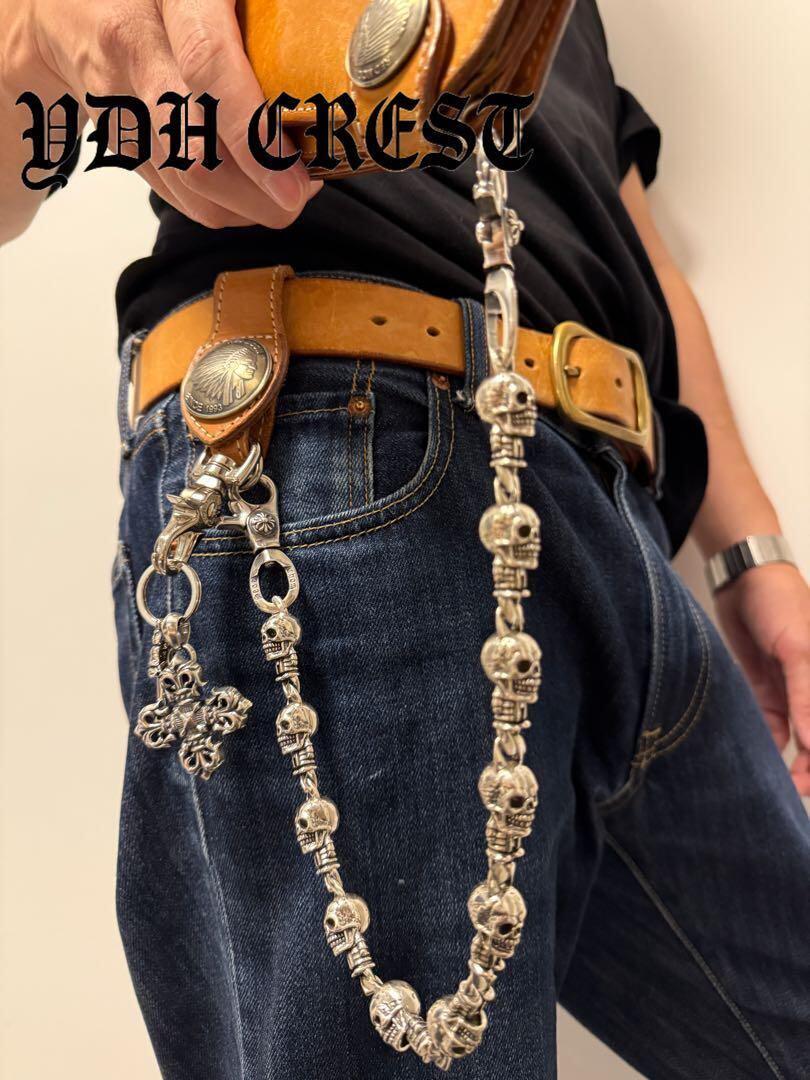 ✨RCHCHAN ウォレットチェーン RCR CHANチェーン40cm 刻印有り | YDH