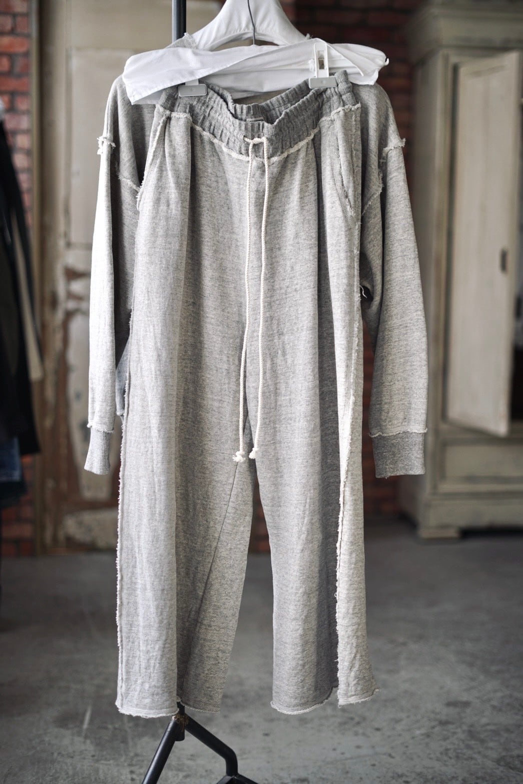 FUMIKA_UCHIDA / Grandrelle multi stripe bodysuit (BROWN, BLACK
