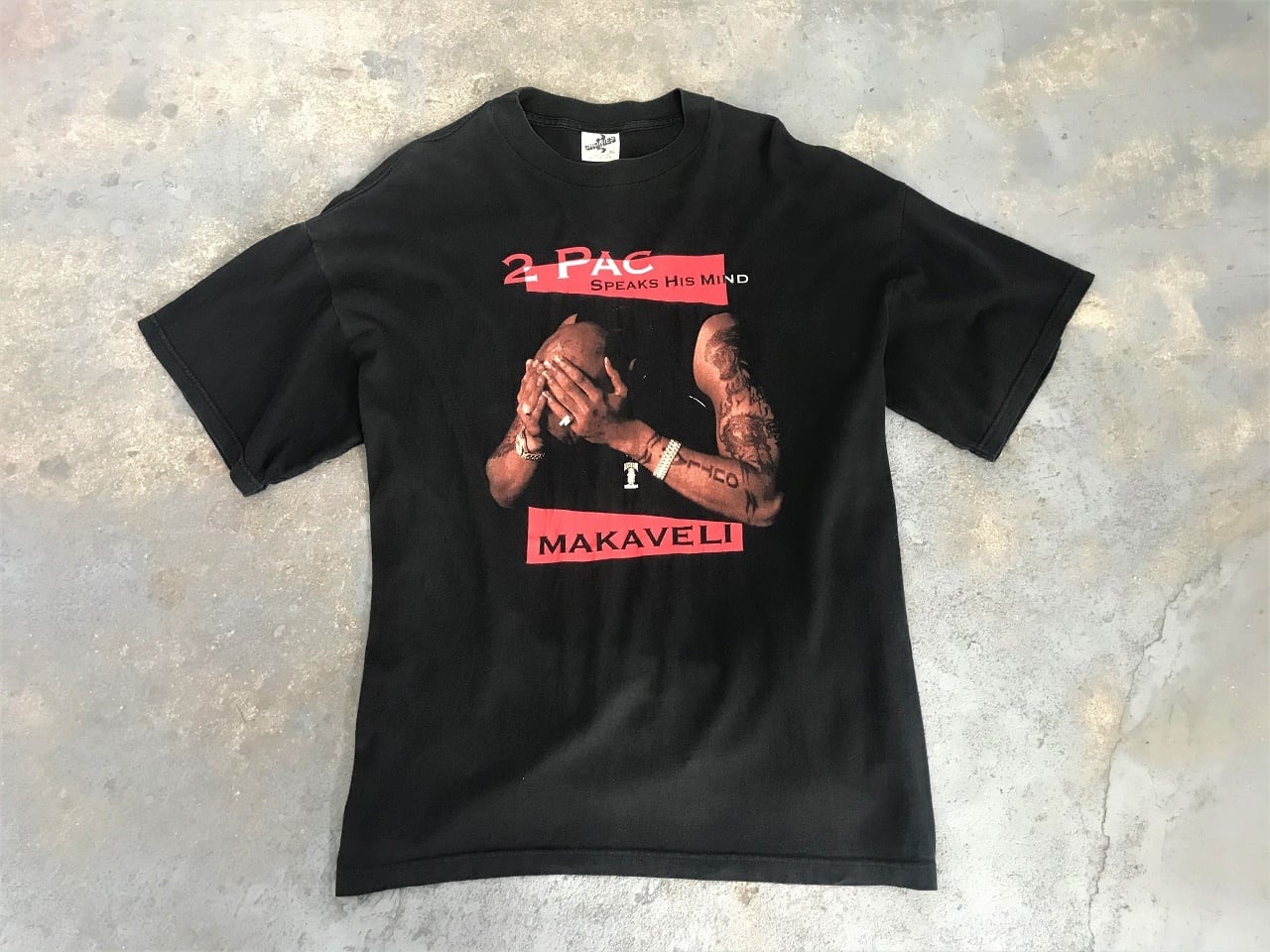90s 2pac "MAKAVELI" T-shirt