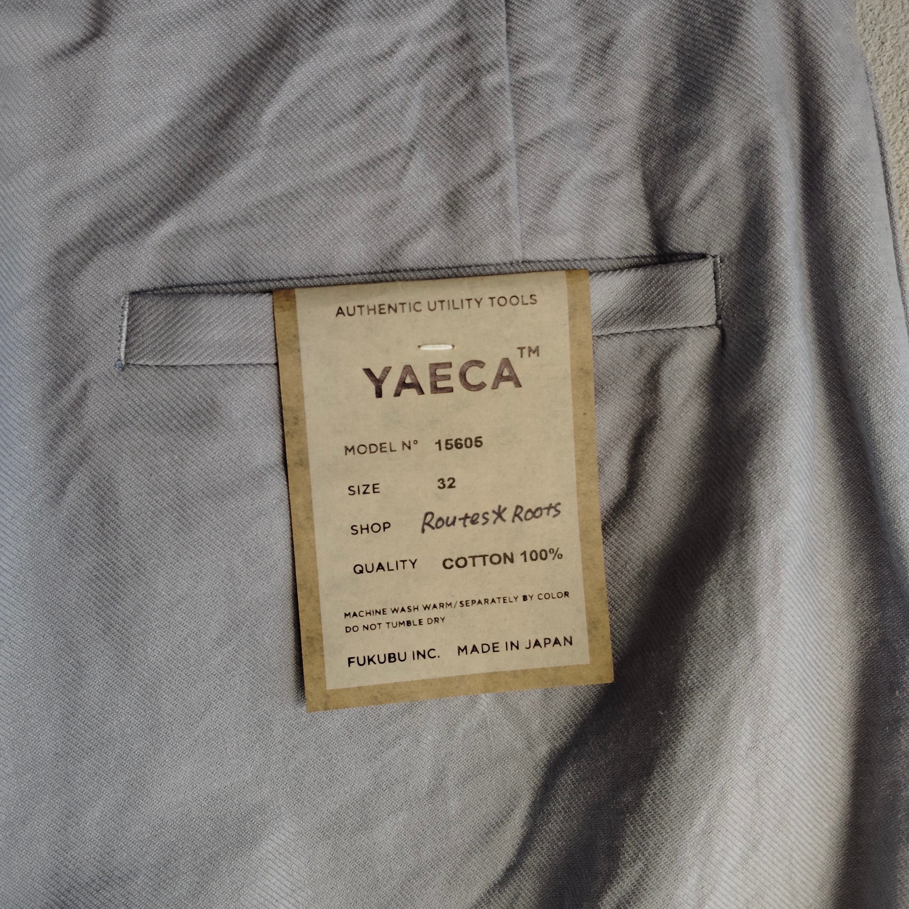 YAECA/ヤエカ Men's CHINO PANTS WIDE TAPERED /メンズ チノパンツ
