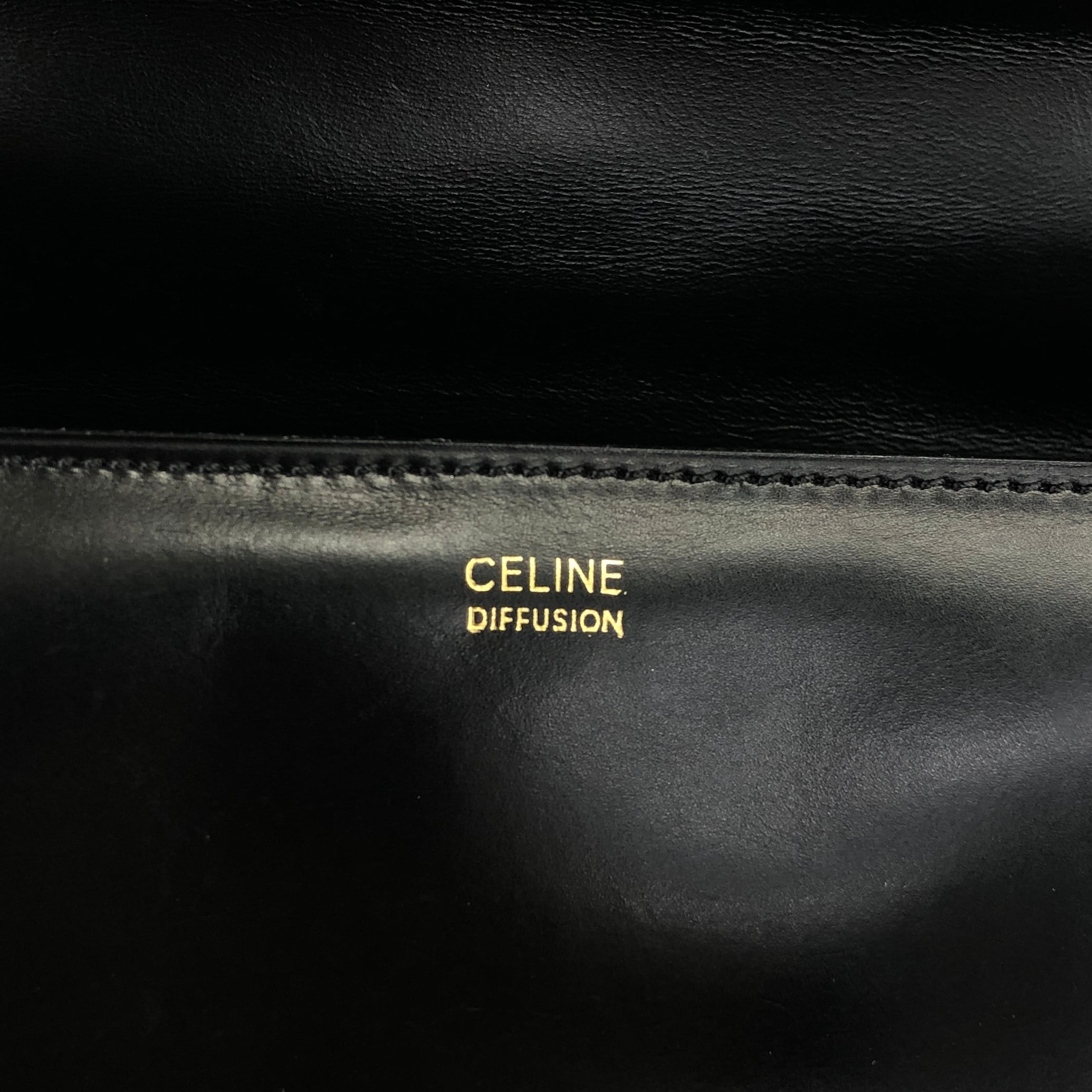CELINE セリーヌ ショルダーバッグ ブラック 馬車 ホースキャリッジ