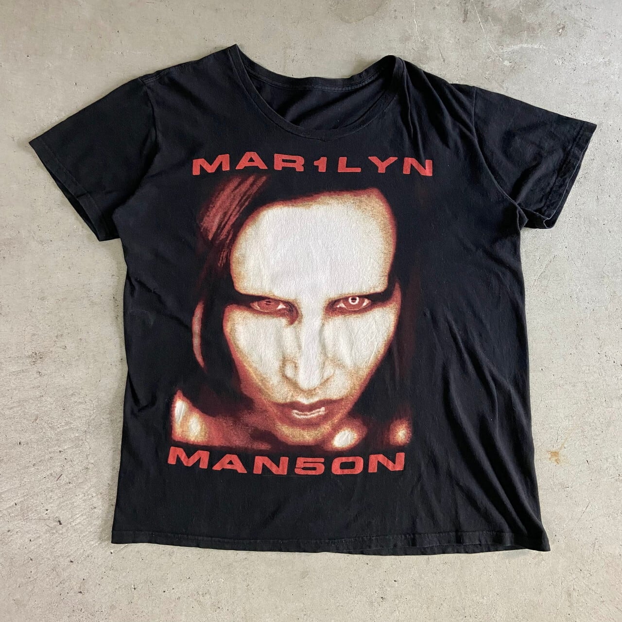 MARILYN MANSON マリリンマンソン バンドTシャツ メンズL相当 古着