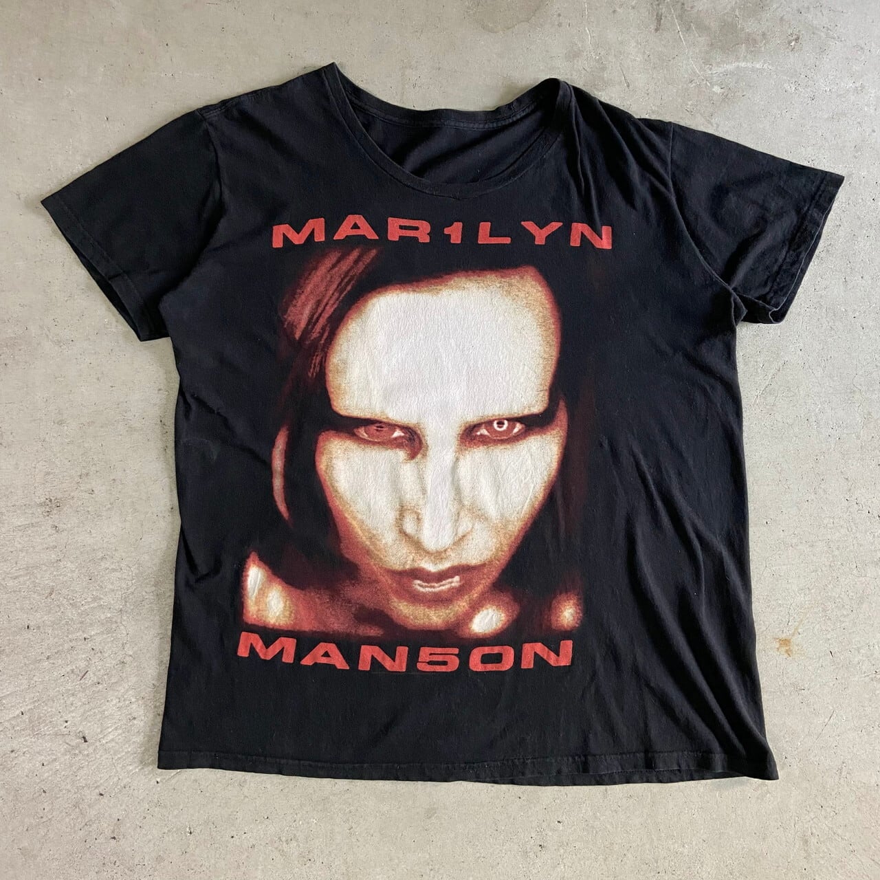 MARILYN MANSON マリリンマンソン バンドTシャツ メンズL相当 古着  