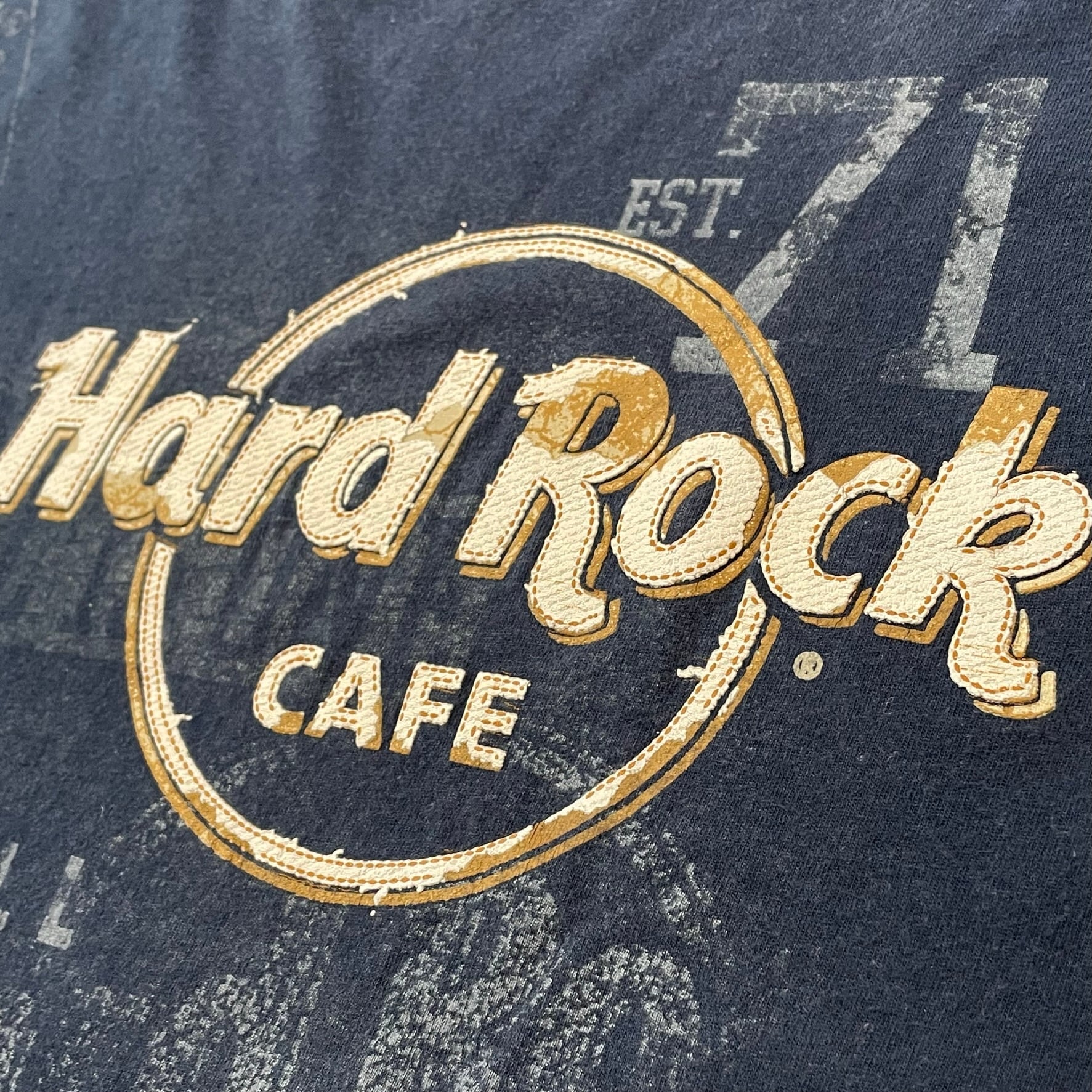 Hard Rock Cafe】ロゴ プリント Tシャツ ハードロックカフェ ギター M US古着 古着屋手ぶらがbest