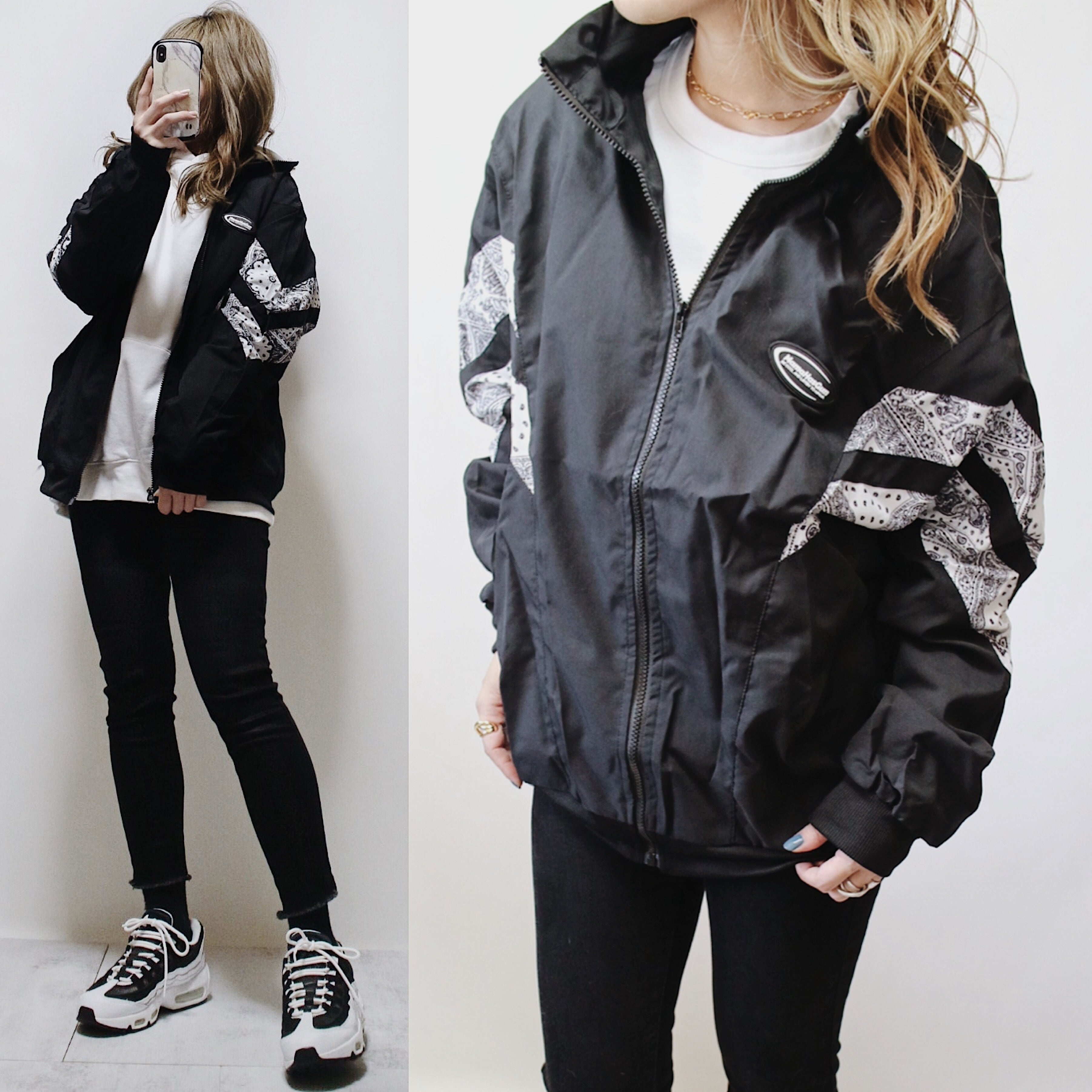 ペイズリー柄トラックジャケット | YUBERRA