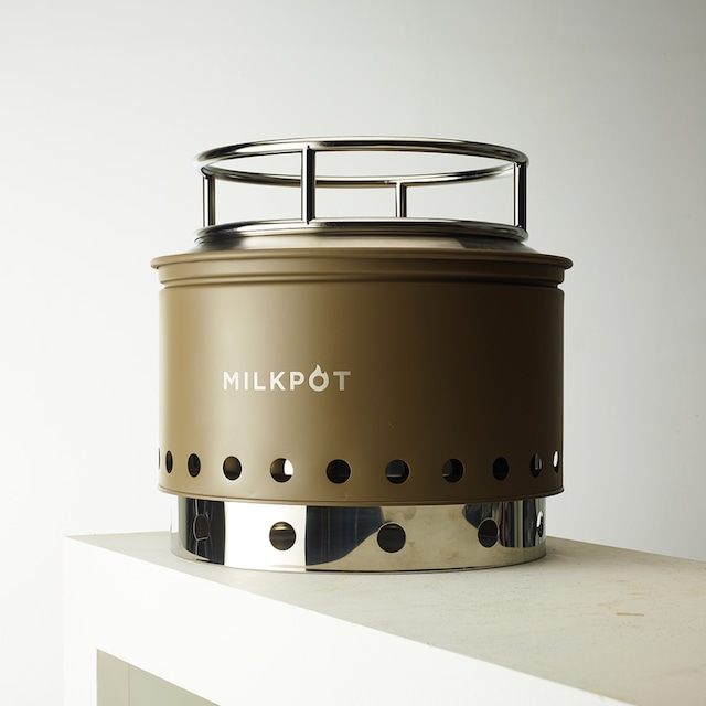 MILKPOT Stove 500 ミルクポット 焚き火台 2次燃焼 MILKPOT Stove 500 Coyote Tan | MARUPU