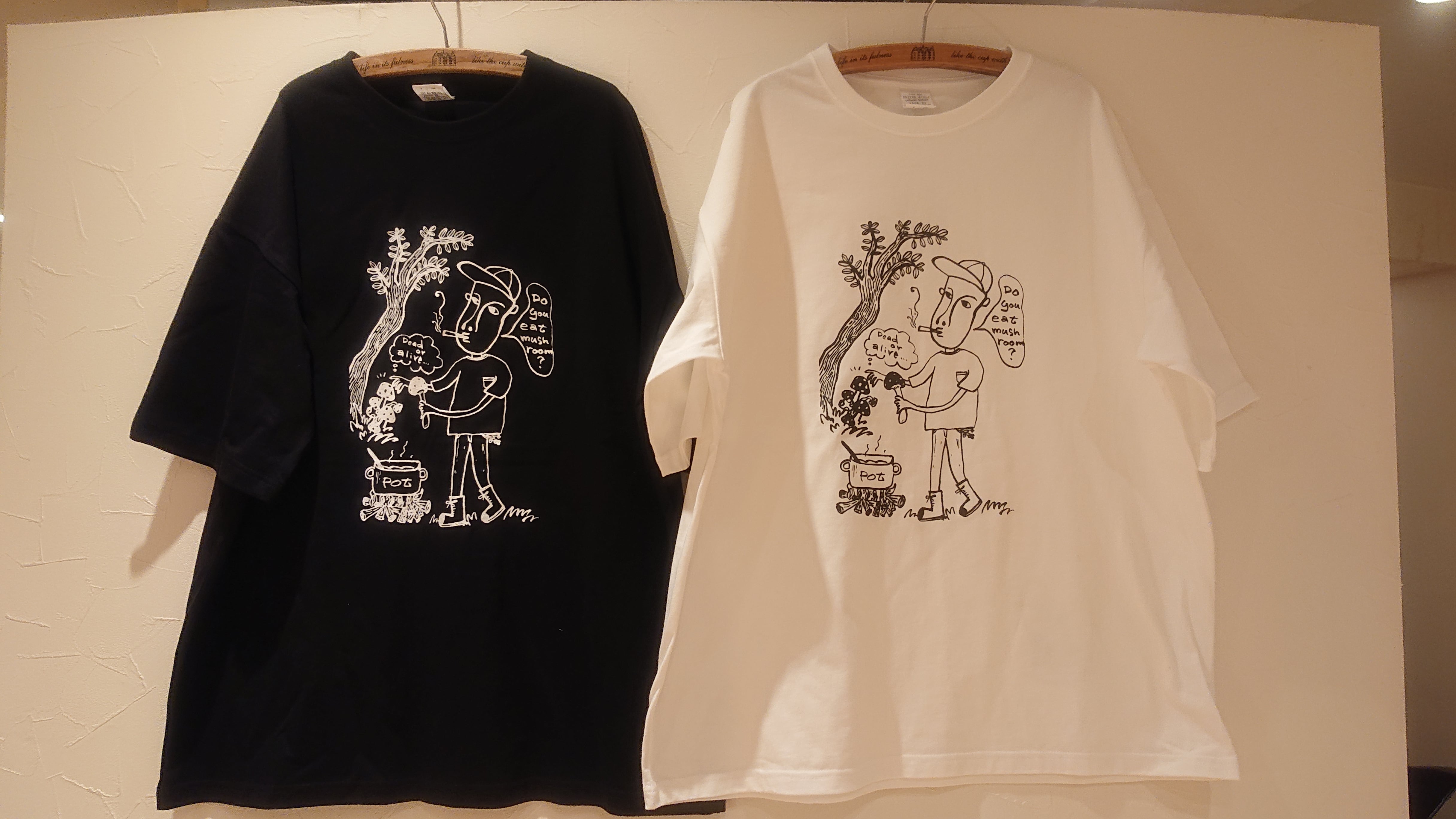 オリジナルデザインTシャツ(マッシュルーム) | TAKEHARU outdoor