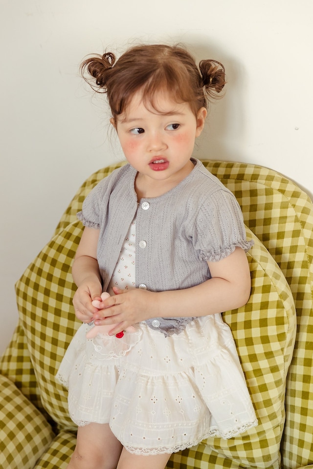 【取寄】milk powder|mandu cardigan|マンドゥカーディガン|5-15|kids&jr|26 summer