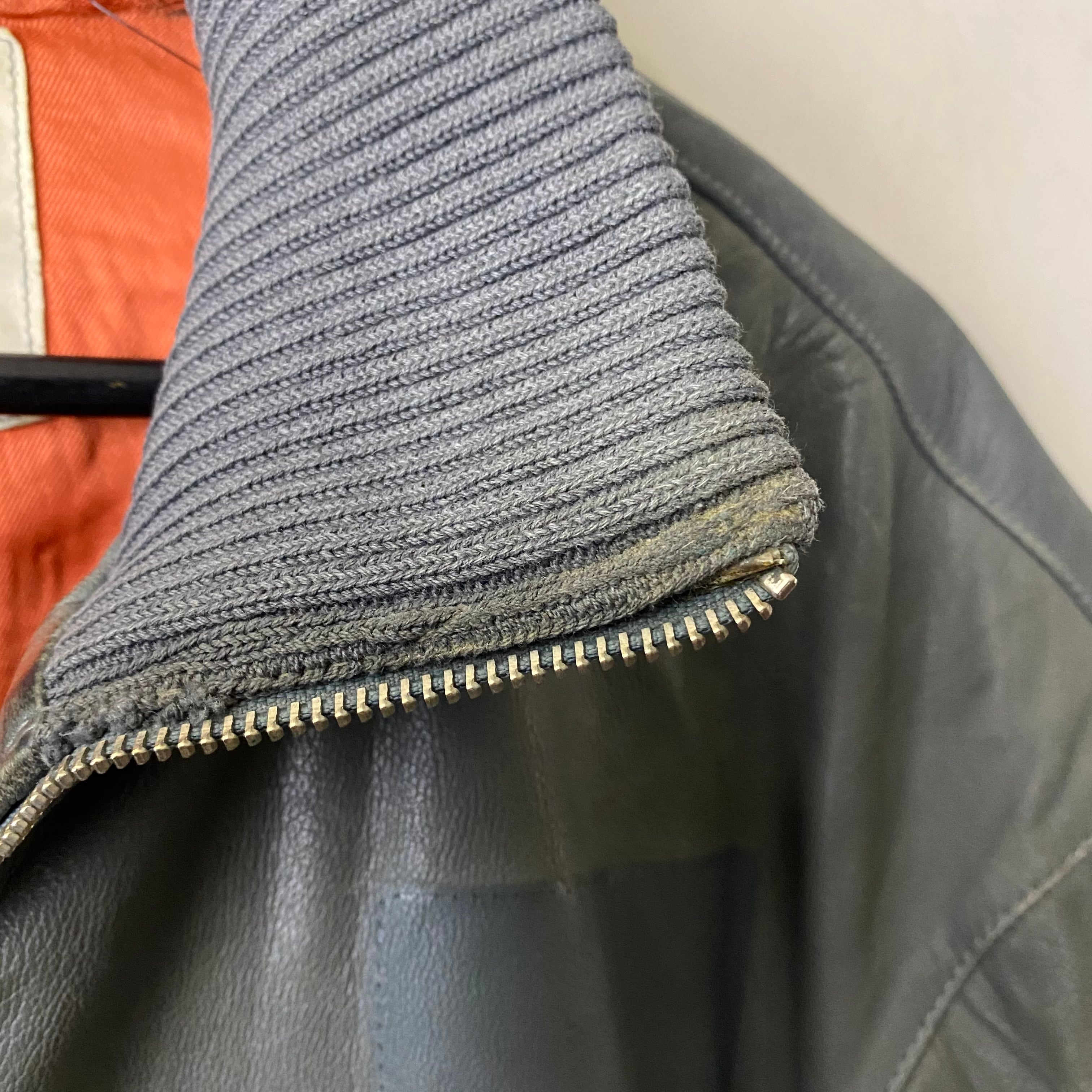 vintage german military leather flight jacket | NOIR ONLINE