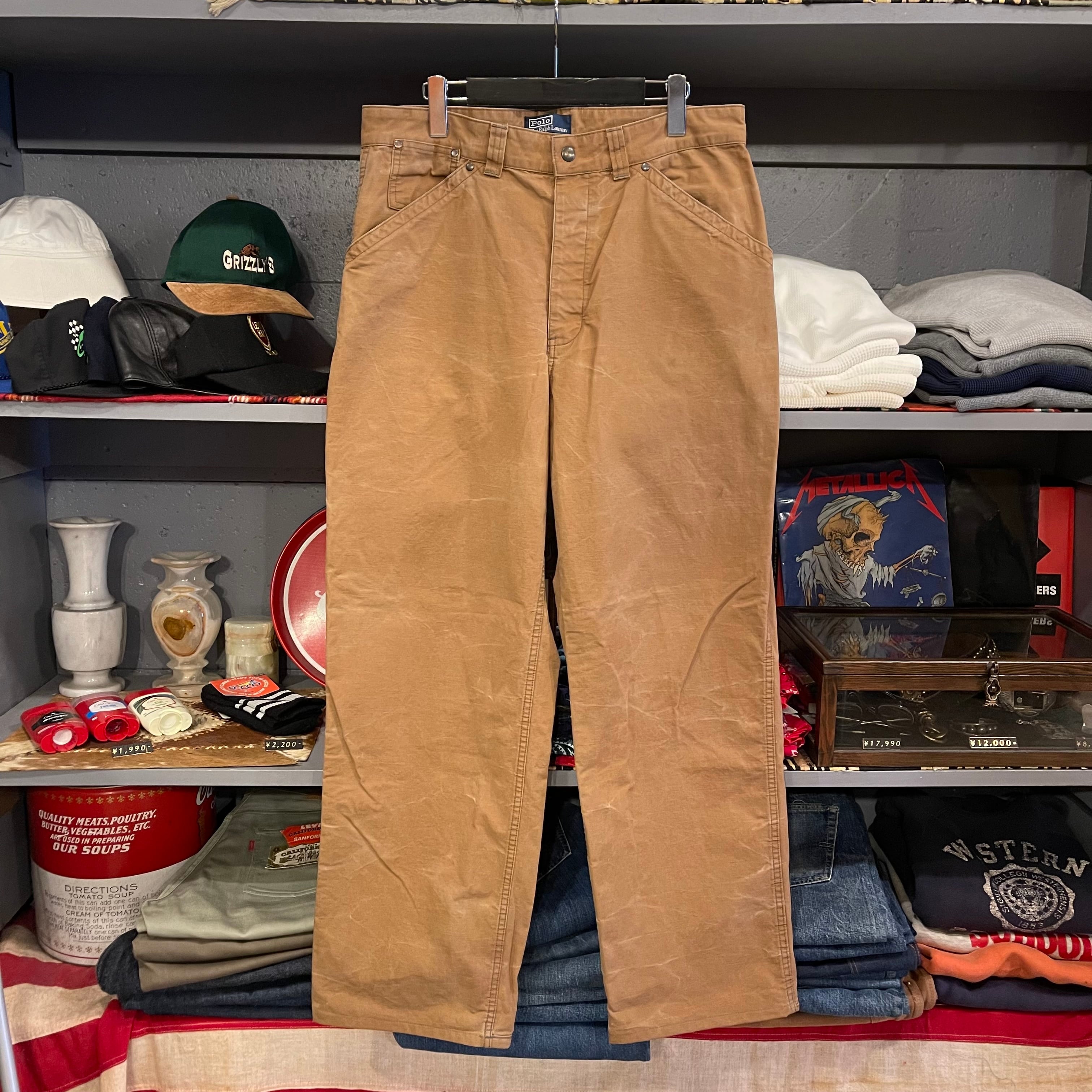 パンツ RRL / 90's USA duck work pants 90s Polo by Ralph Lauren Duck Work Pants | VOSTOK