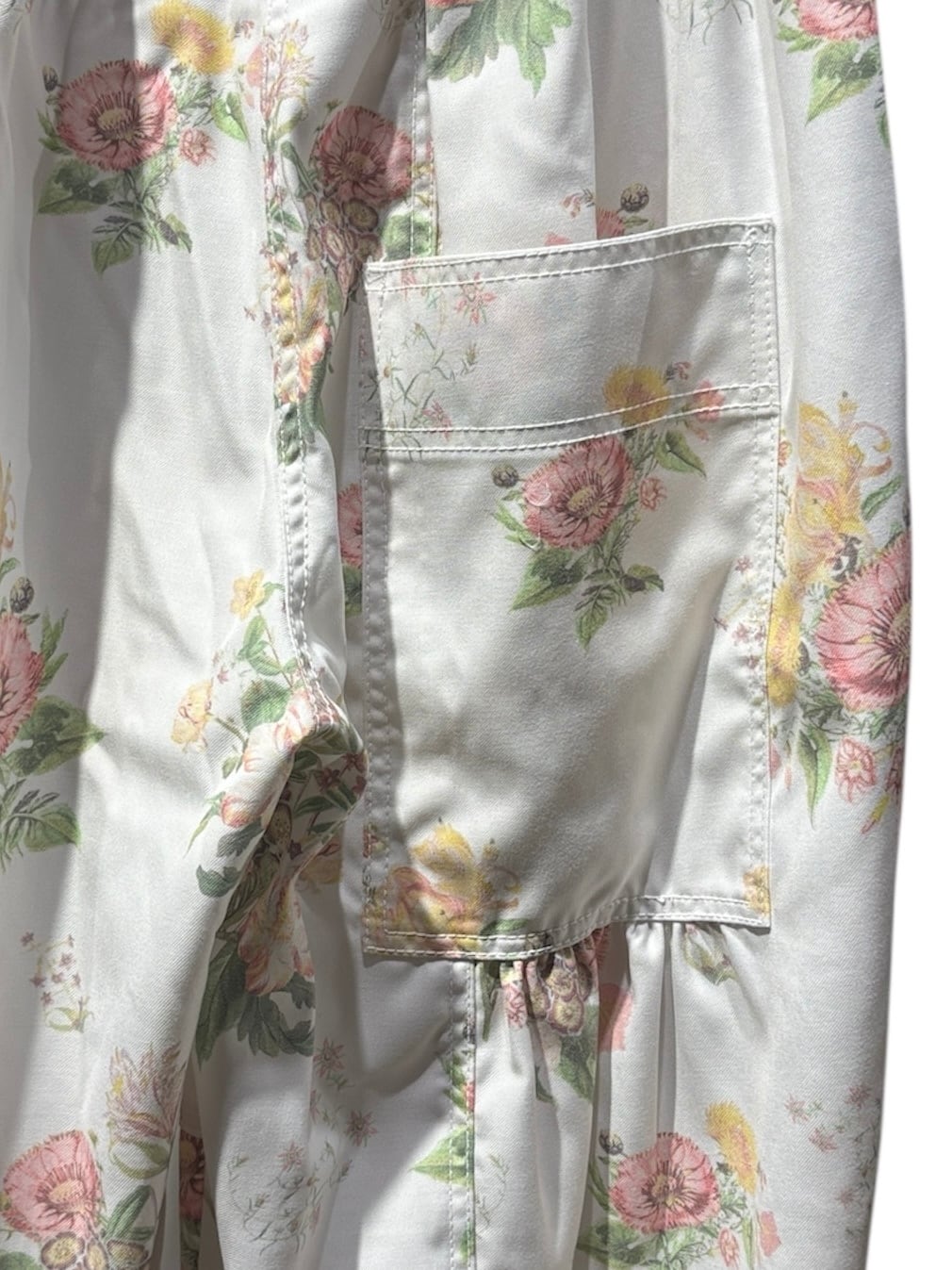 26SS】OPEN YY オープン ワイワイ / FLORAL FULL GATHER PANTS
