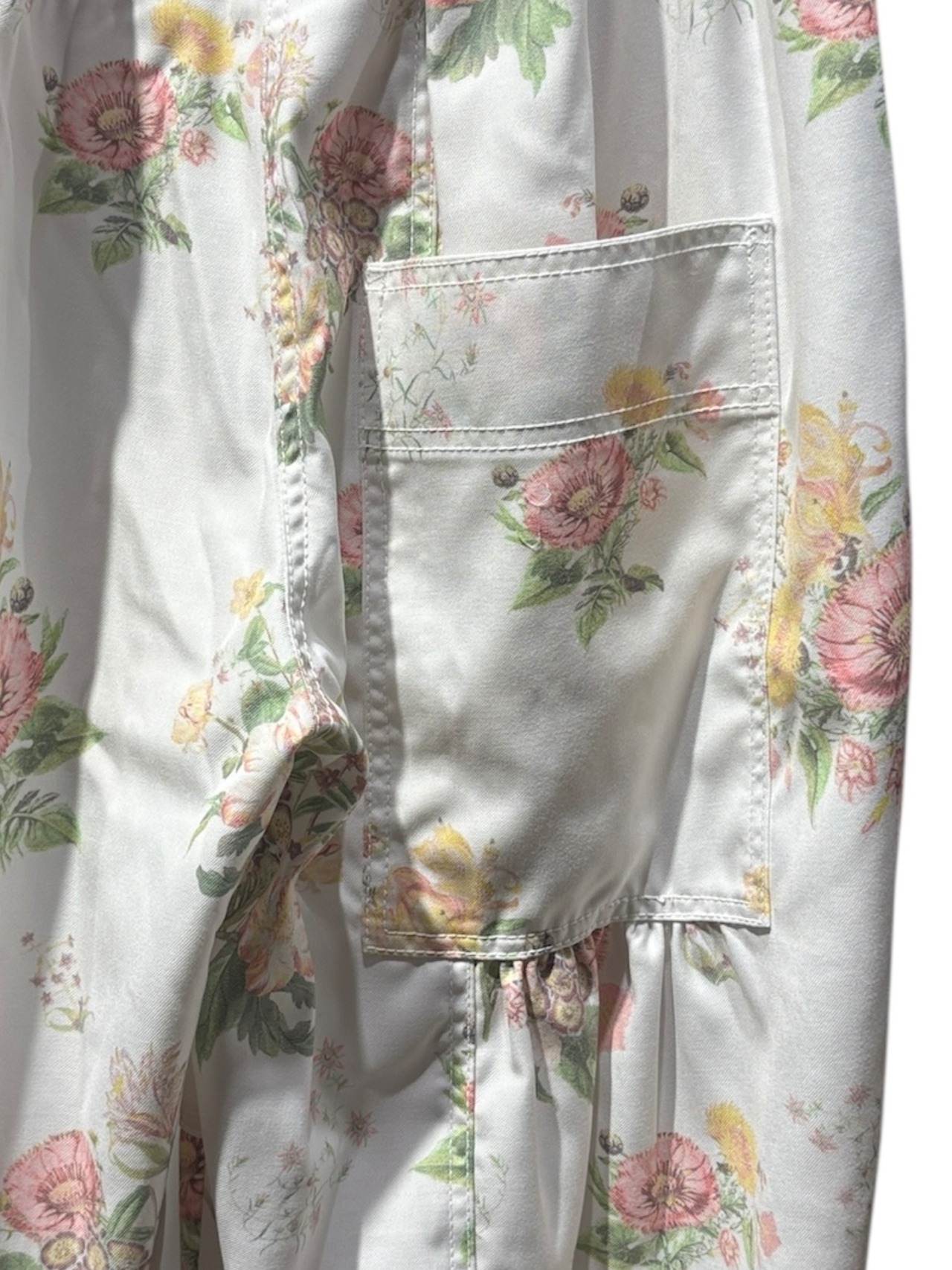 【26SS】OPEN YY オープン ワイワイ / FLORAL FULL GATHER PANTS - 3