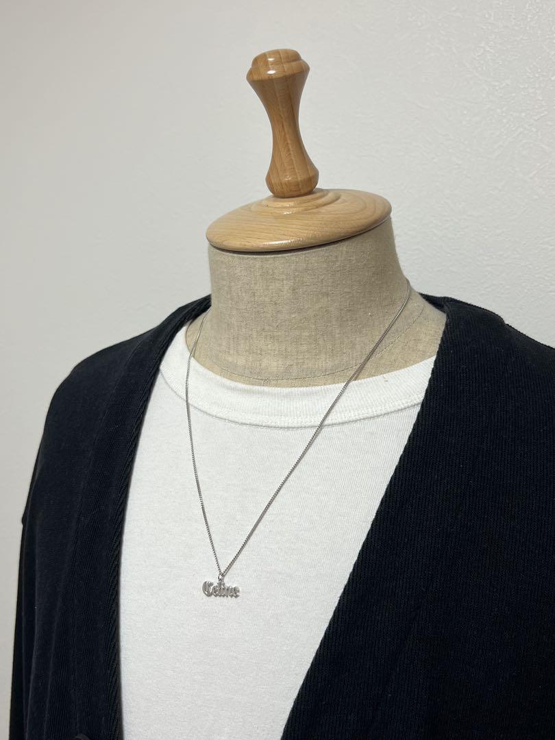 セリーヌ CELINE ゴシックロゴ ネックレス Ag925 SV シルバー