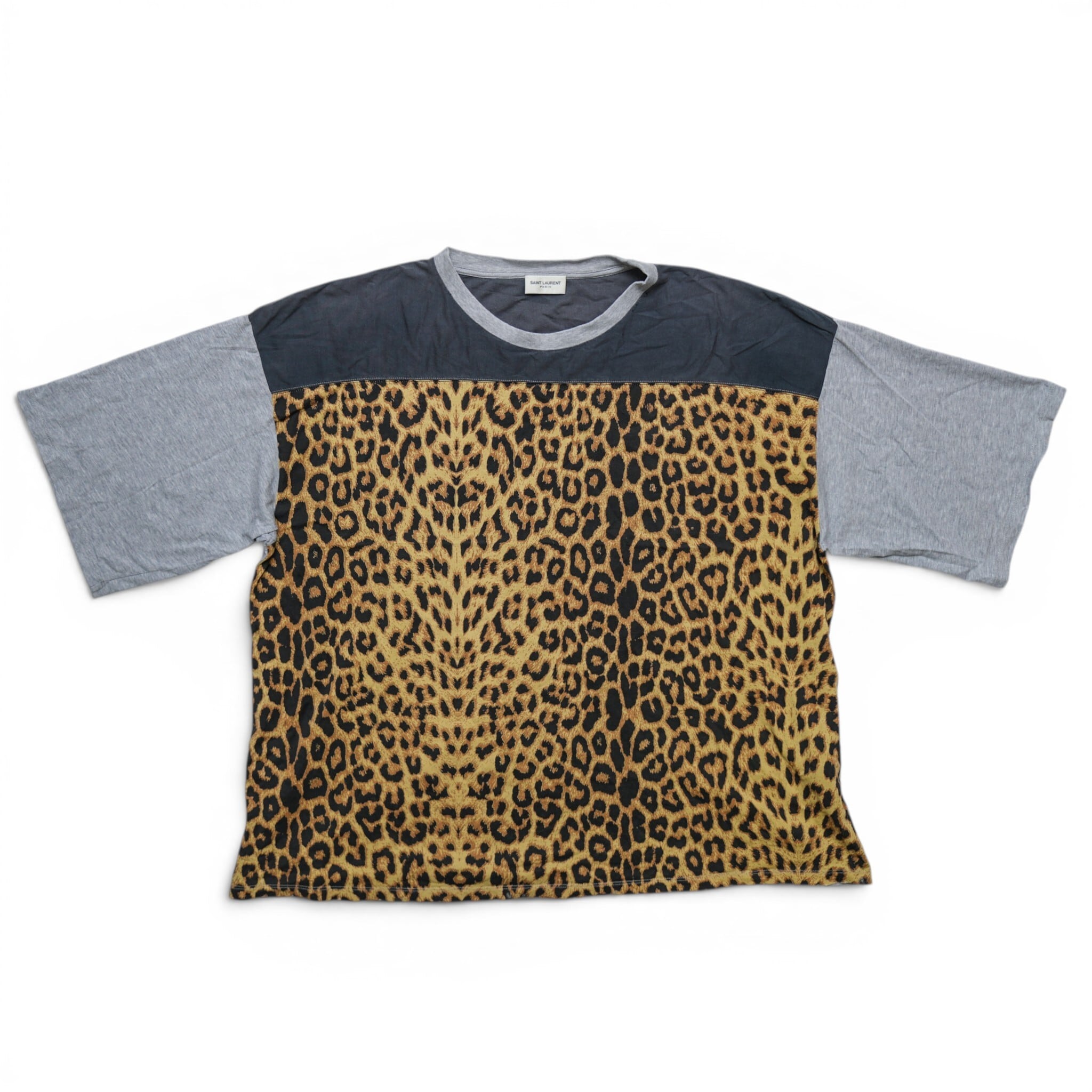 Saint Laurent Paris サンローランパリ レオパードTシャツ エディスリマン サイズXS