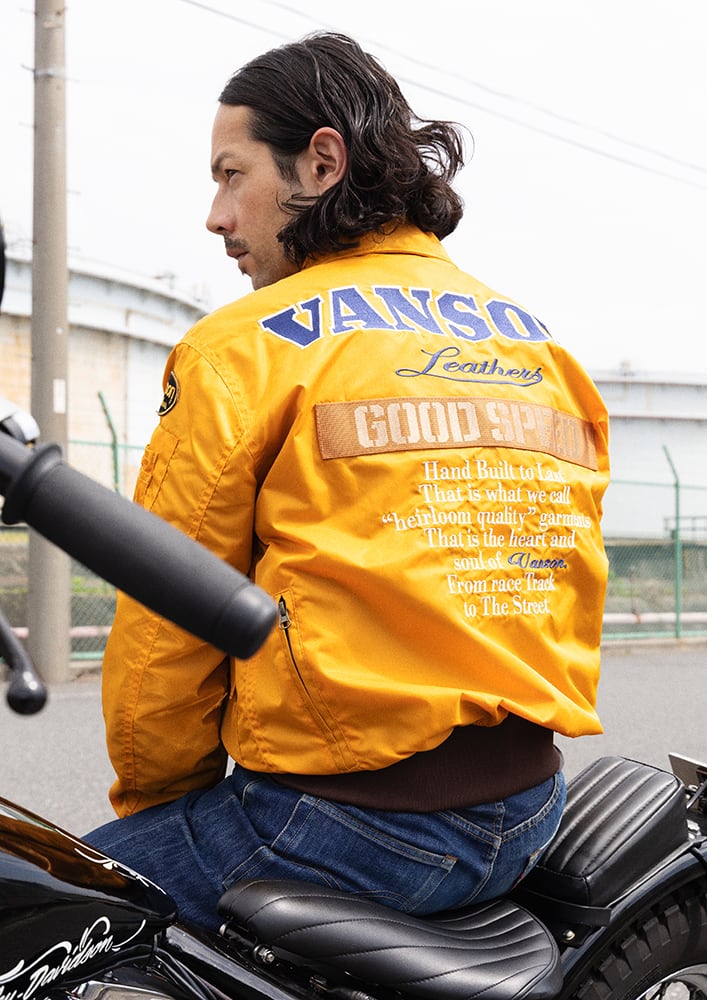 VS26106S フライトジャケット | vansonleathers
