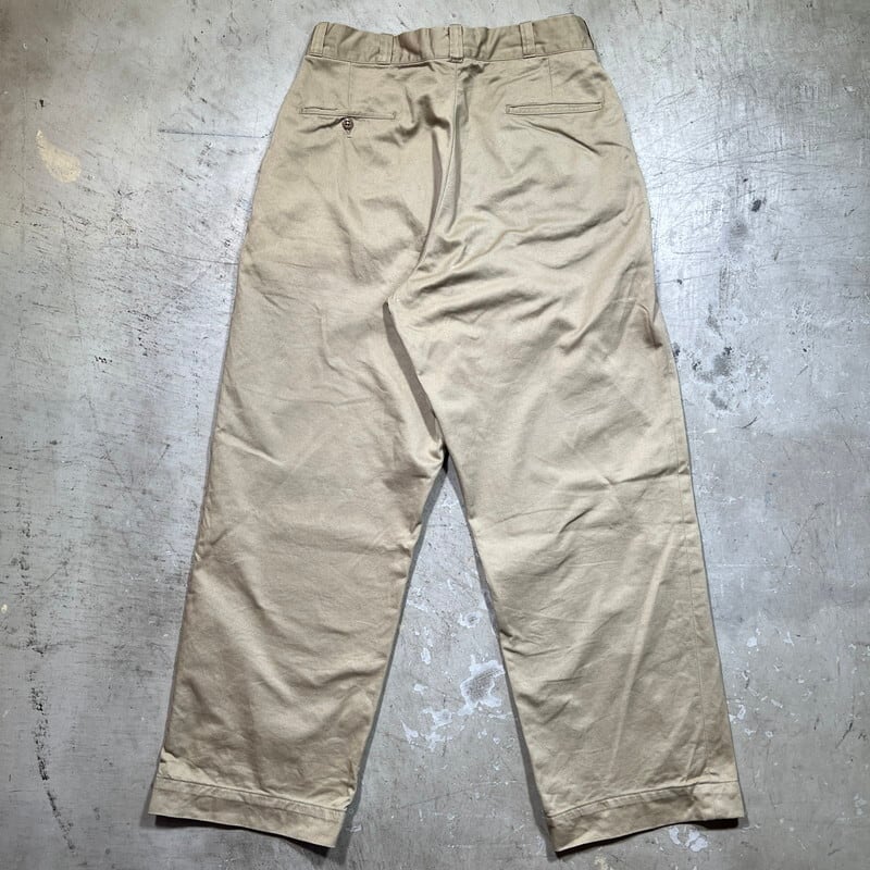 60's U.S.ARMY チノトラウザーズ DSA-100-4137 グッドコンディション