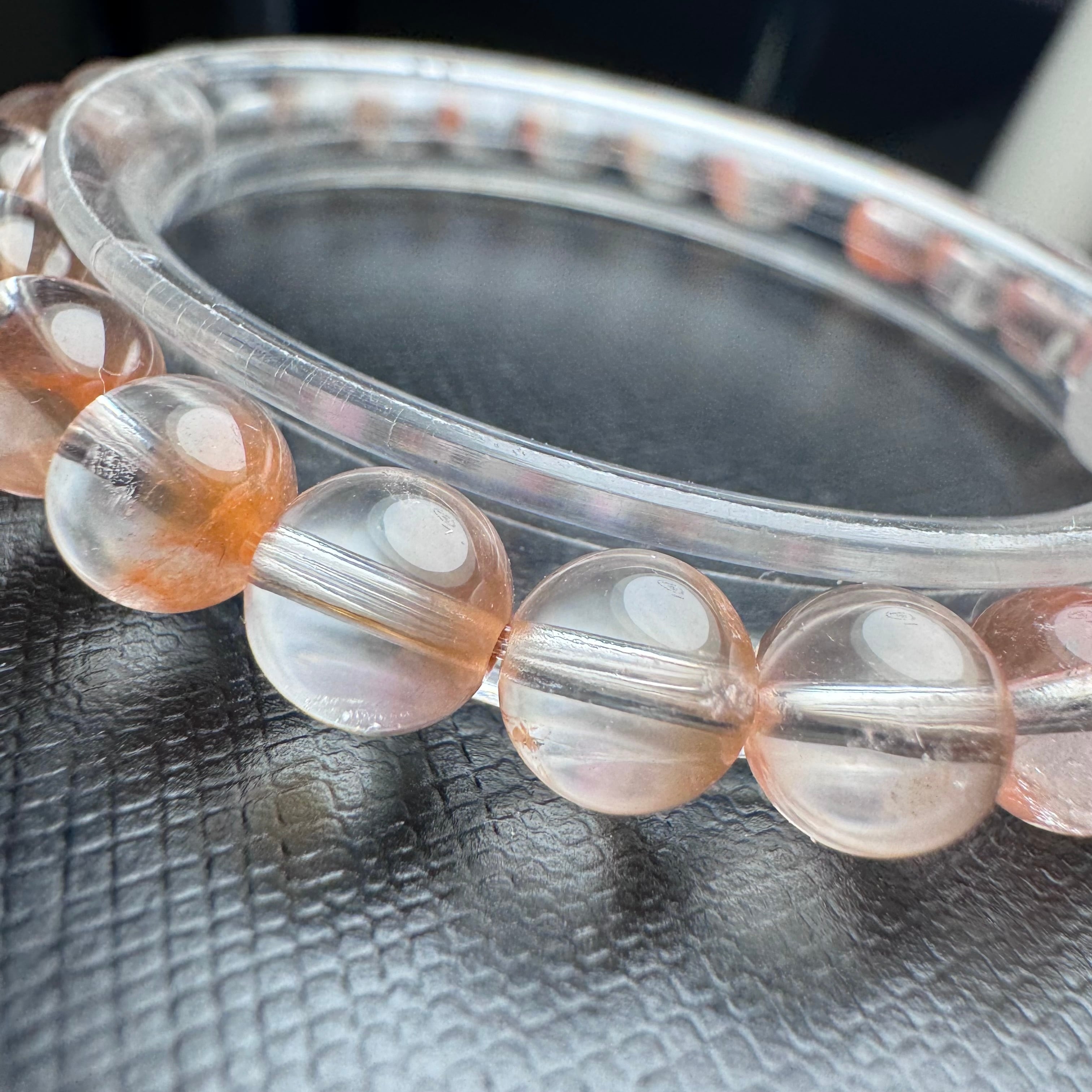 no.ア4 サンセットストーン・オレンジアンフィボール