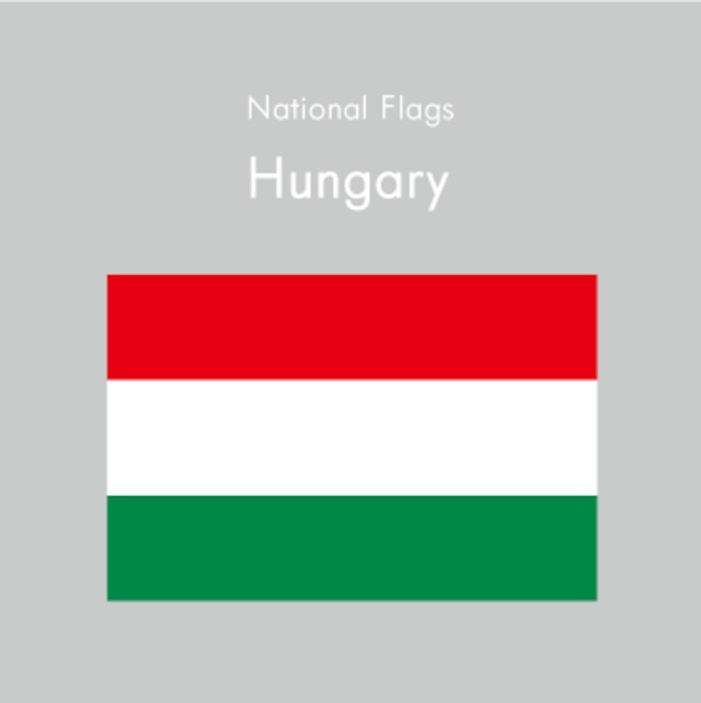 国旗ステッカー　ハンガリー