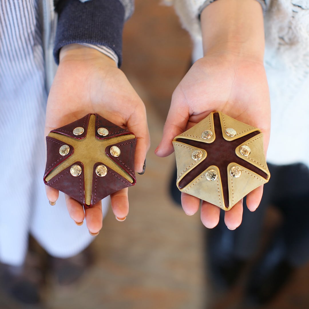 Hexagon [在庫SALE]おまかせカラー | 革製品・革小物ギフトの通販