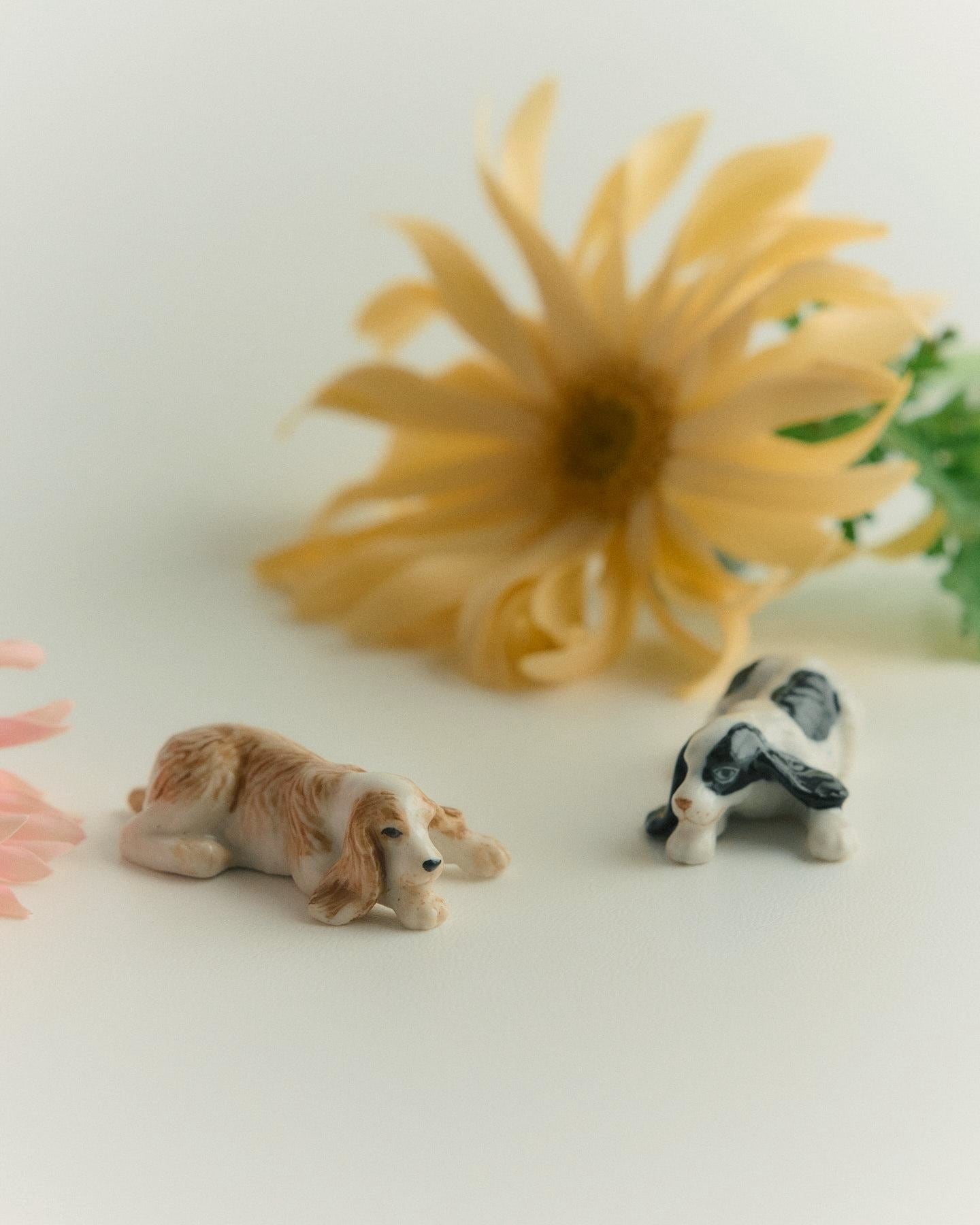 【ミニチュア陶器】 Cocker Spaniel