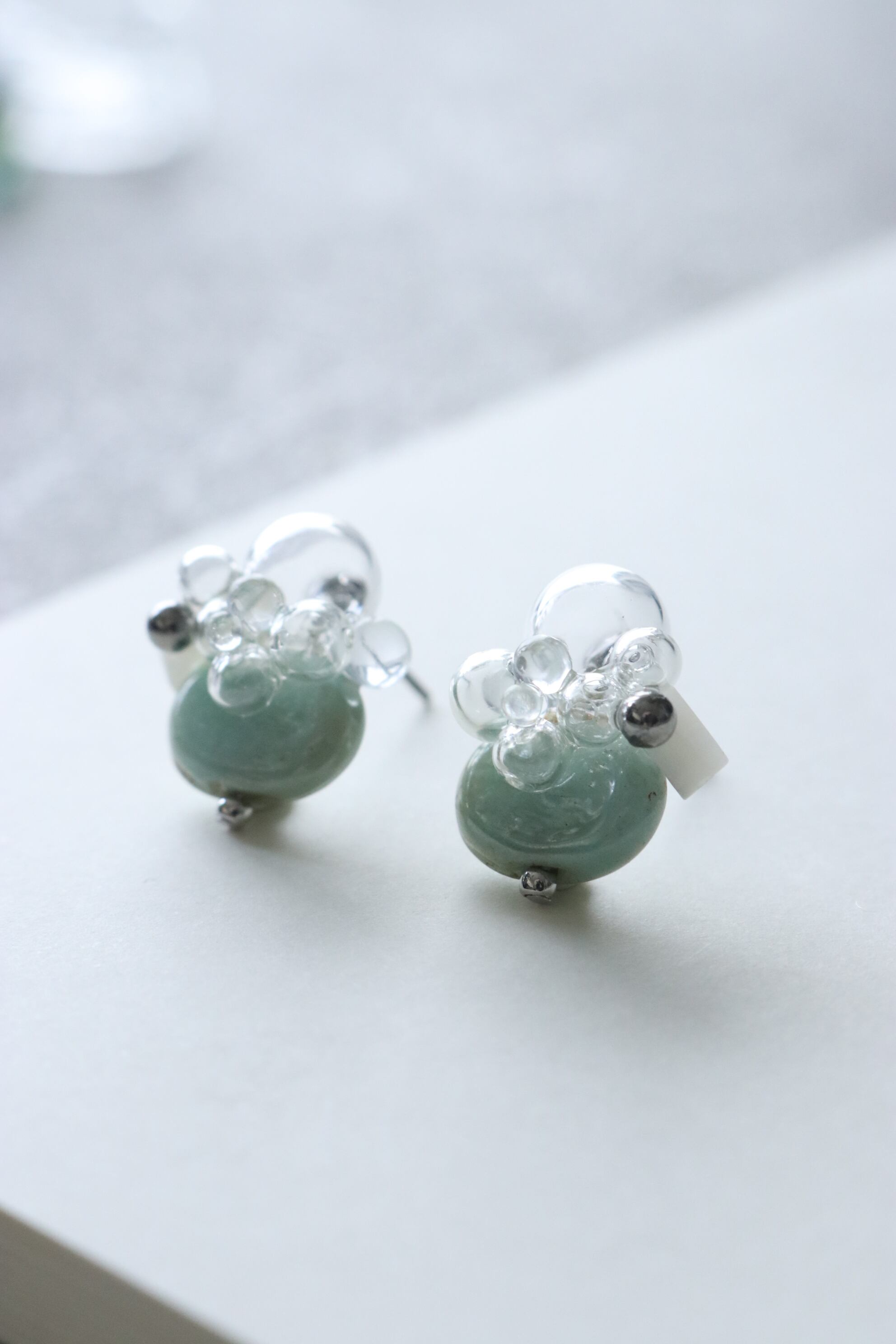 kopoli コポリ イヤリング ガラスアクセサリー ノーチェ kopoli コポリ