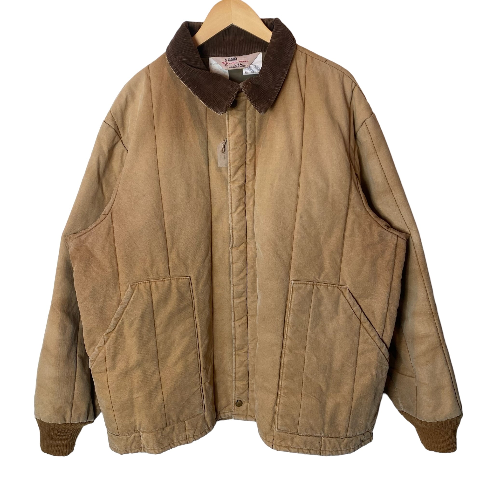 walls ~90s ダックジャケット コーデュロイ襟 XXL No.888 | 古着 walls ~90s ダックジャケット コーデュロイ襟 XXL No.888 | 古着