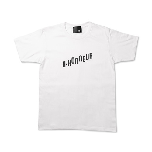【no.11】TシャツBLACK LOGO ESCALIER WH-unisex- 【no.11】TシャツBLACK LOGO ESCALIER WH-unisex-