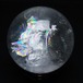 水晶 丸玉 虹入り 58mm スフィア 置物 水晶玉 一点物 151-8826