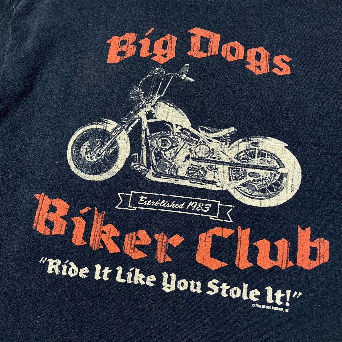 00年代 BIG DOGS ビッグドッグス アニマル モーターサイクル バック 