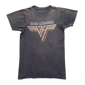 1980 VAN HALEN ヴァンヘイレン INVASION ヴィンテージTシャツ 【M相当】 @AAB1312