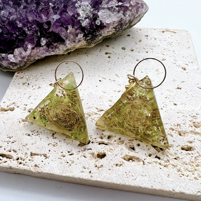 orgonite＋peridot