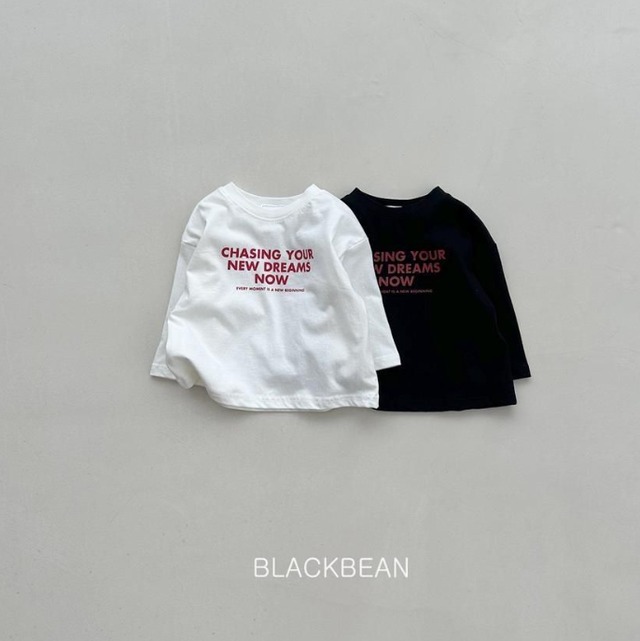 【取寄】Blackbean チェイシングT｜秋服｜韓国子供服｜26/AT