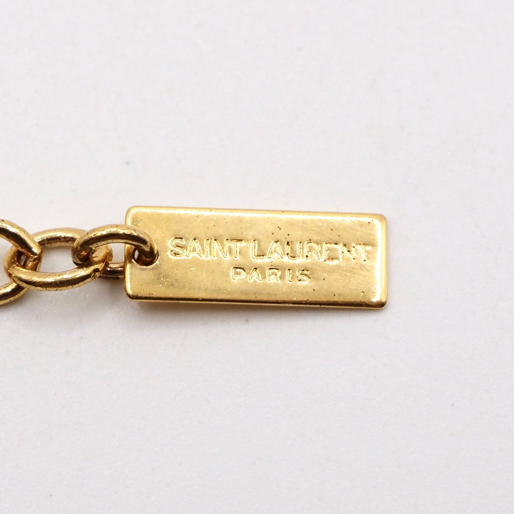 SAINT LAURENT チェーンネックレス ゴールド GP サンローラン | 2122TOKYO