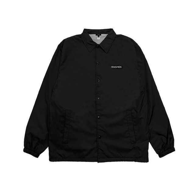 youvres barcode tag nylon coach Jacket