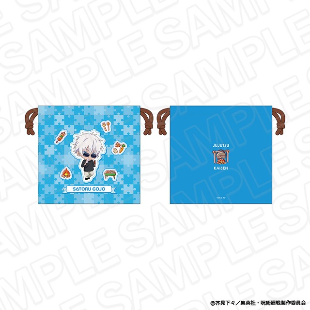 TVアニメ「呪術廻戦」 巾着 五条 悟 BBQ ミニキャラ ver.